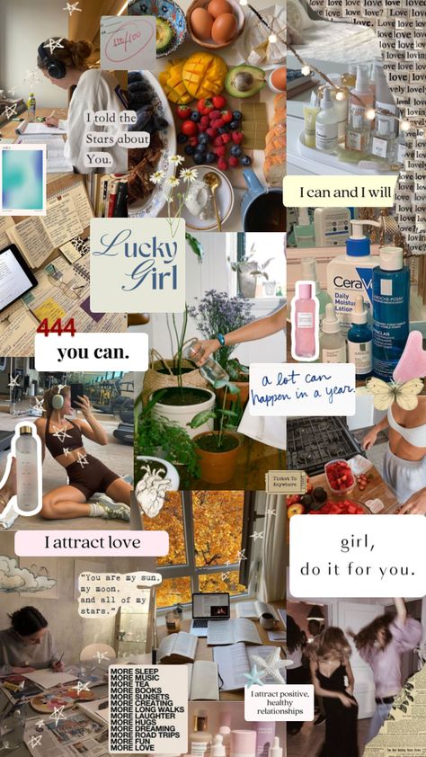 a jumble of a vision board x Vision Board Collage Wallpaper, Vision Board Aesthetic, Board Collage, Vision Board Collage, Board Aesthetic, 2024 Vision Board, A Vision Board, Collage Wallpaper, 2024 Vision