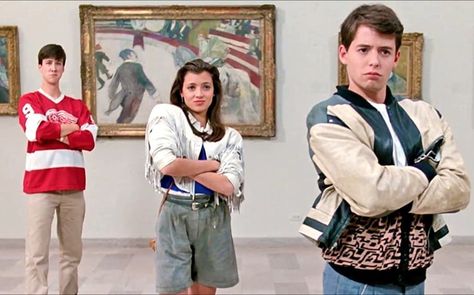 Ferris Buellers Day Off Aesthetic Poster, Ferris Bueller’s Day Off, Life Moves Pretty Fast, Ferris Bueller, John Hughes, See Movie, Movie Shots, 80s Movies, Kate Upton