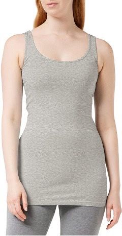 Long Tank Top, Long Tank Tops, Long Tank, Grey Tank Top, Gray Tank, Basic Tank, Basic Tank Top, Special Features, Light Grey