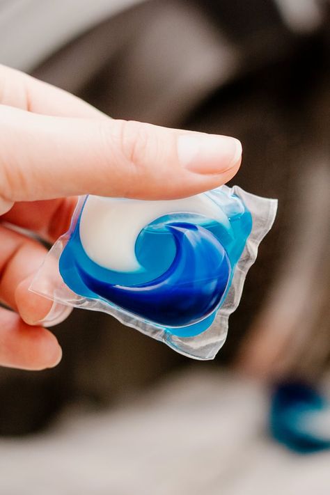 How to Use Laundry Pods Laundry Pods, Gel Capsules, Tide Pods, Detergent Dispenser, Laundry Room Inspiration, Liquid Laundry Detergent, Laundry Liquid, Front Load Washer, Laundry Day