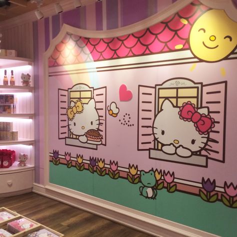 Hello Kitty Display Hello Kitty Display, Sanrio Birthday, Hello Kitty Store, Kitty House, Hello Kitty Birthday Party, Hello Kitty House, Hello Kit, Kitty Party, Hello Kitty Party