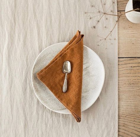 Cinnamon cotton napkin napkins, orange cloth napkins, terracotta cotton napkins, reusable napkins, wedding napkins, washed cotton napkins Elegant Birthday Party, Cinnamon Color, Linen Sheet Sets, Linen Duvet Covers, European Linens, Table Napkins, Pink Linen, Linen Table Runner, Cotton Napkins