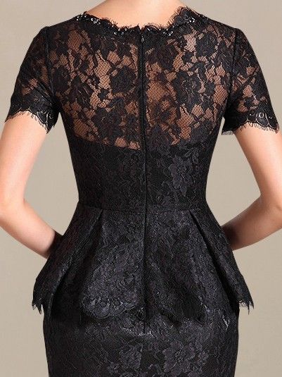 Lace Peplum Dress, Satin Evening Dresses, Batik Dress, Mothers Dresses, Lace Gown, Midi Dress Bodycon, Modest Dresses, Mother Of The Bride Dresses, Lace Shorts