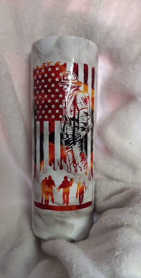 Firefighter Cup Ideas, Fireman Tumbler Ideas, Emt Tumbler Ideas, Firefighter Tumbler Ideas, Hunting Tumbler Ideas, 2023 Tumbler Ideas, Firefighter Cups, Fire Department Decor, Epoxy Mugs