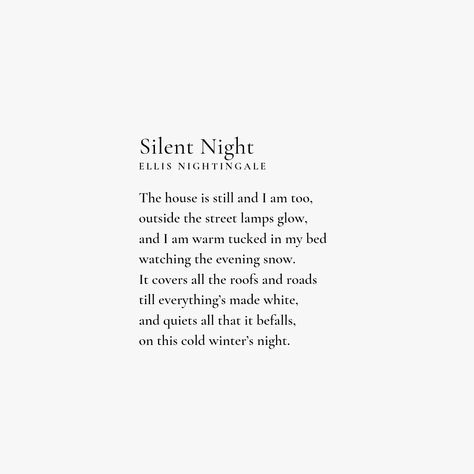 Silent Goodbye Quotes, Silent Night Quotes, Night Poems Poetry, Poems About The Night, Poems About Night, Comforting Poems, Silent Aesthetic, I Choose You Quotes, Night Poems