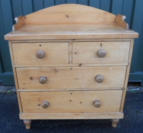 VICTORIAN STRIPPED PINE CHEST OF DRAWERS Scrubbed Pine Furniture, Upcycled Chest Of Drawers, Pine Chest Of Drawers, Wooden Chester Drawers, Raw Wood Furniture, Pine Sideboard, Pine Dresser, 1920s Chest Of Drawers, Georgian Chest Of Drawers