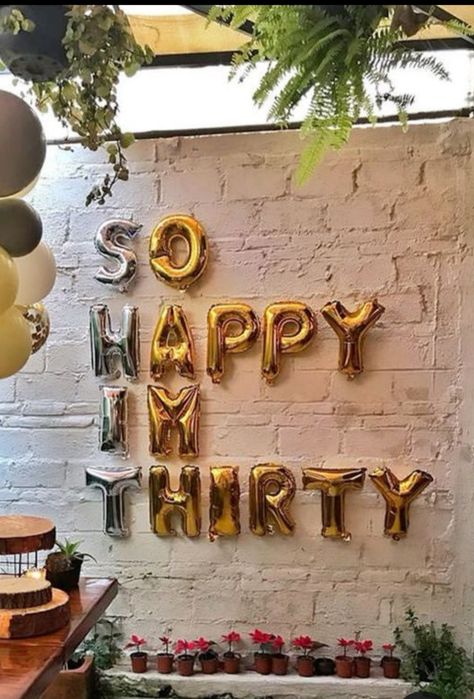 30 Bday Ideas, 30th Birthday Party Ideas, Birthday Event Ideas, 30th Birthday Party Themes, Surprise 30th Birthday, Gatsby Party Decorations, 30th Birthday Men, 30th Bday Party, Birthday Decorations For Men