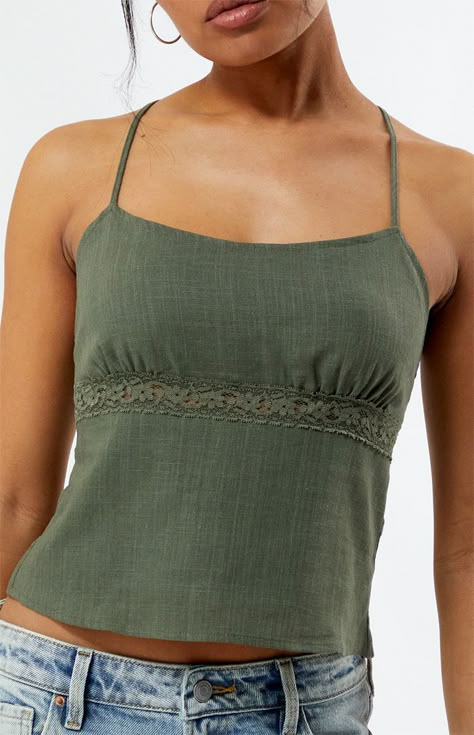 Steve Madden Blossom Mixed Media Corset Camisole in Multi at Nordstrom, Size Large Casual Summer Outfits Sandals, Summer Cami Tops, Mountain Outfits Summer, Going Out Tops For Big Bust, Cute Everyday Tops, Shirts For Skirts, Flowy Summer Tops, Sewing Top Ideas, Summer Earthy Outfits