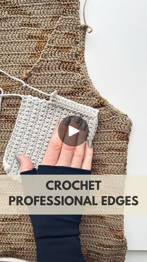 Finishing Crochet Edges, Crochet Finishing Edge, Grover Washington, 200k Views, Crochet Instagram, Crochet Border Patterns, Crochet Neckline, Bill Withers, Summer Yarn