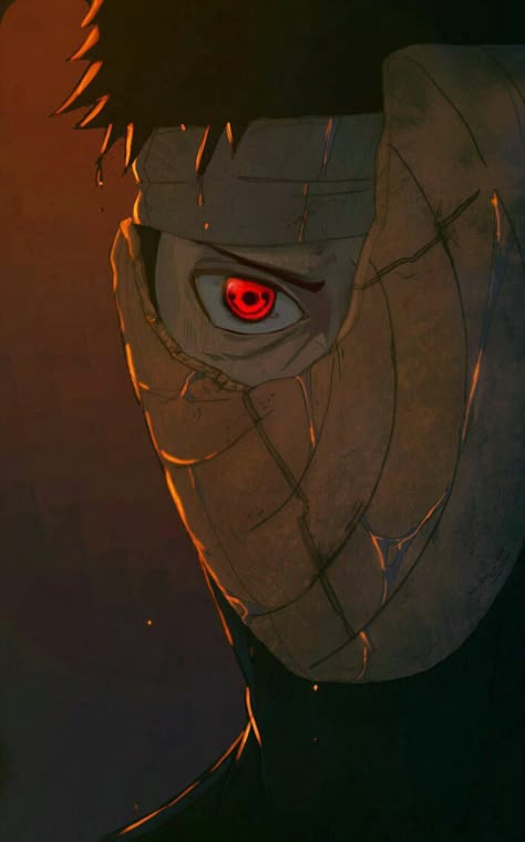 Obito Broken Mask, Tobi Mask, Naruto Phone Wallpaper, Naruto Cool, Tobi Obito, Anime Picture Hd, Naruto Sketch Drawing, Uchiha Obito, Iphone Wallpaper Hipster