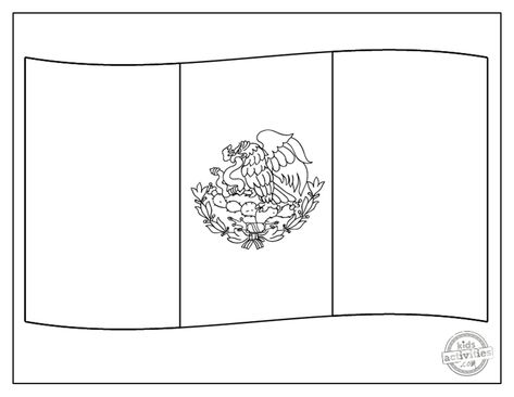 Mexican Flag Template, Mexican Flag Coloring Page, Mexico Flag Coloring Page, Mexican Flag Printable, Mexican Flag Craft, Mexico Flag Drawing, Preschool Diversity, Mexican Flag Drawing, Thanksgiving Candy Crafts