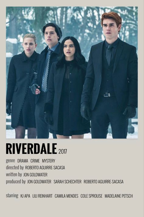 Popular Shows On Netflix Tv Series, Riverdale Movie, Teen Book Series, Riverdale Poster, Romantic Series, Riverdale Cole Sprouse, Netflix Tv Shows, Iconic Movie Posters, American Series