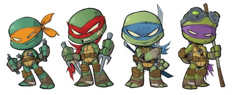 Image of TMNT Chibi Sticker Set Tmnt Chibi, Ninja Turtle Tattoos, Turtle Drawing, Teenage Mutant Ninja Turtles Artwork, Cartoon Character Tattoos, Teenage Mutant Ninja Turtles Art, Ninja Turtles Artwork, Tmnt Artwork, Teenage Ninja Turtles