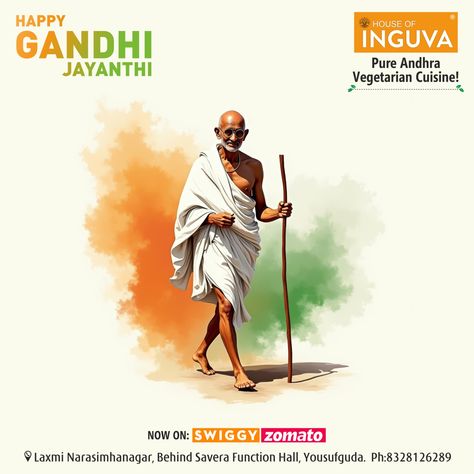 On this Gandhi Jayanti, we remember fondly Bapu’s timeless message: "Be the change you wish to see in the world." May his teachings guide us towards peace, equality, and compassion. #GandhiJayanti #Bapu #inspirechange Happy Gandhi Jayanti, Function Hall, Gandhi Jayanti, Be The Change, Happy House, The Change, Pure Products, The World