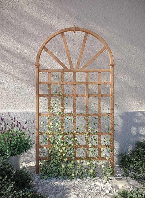 Vinyl Lattice Panels, Lattice Garden, New England Arbors, Wood Trellis, Arbors Trellis, Arch Trellis, Wooden Trellis, Climbing Flowers, Trellis Plants