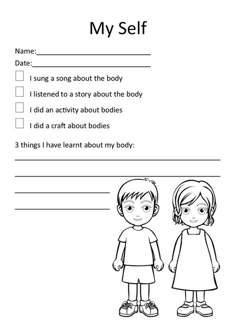 My Self Worksheet My Self Worksheet, Self Worksheets, Rhyming Worksheet, Third Grade Social Studies, Subtraction Kindergarten, High School Books, Kindergarten Social Studies, History Worksheets, 6th Grade Social Studies