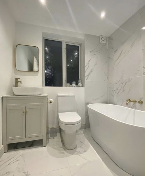 Family Bathroom Ideas Uk, Simple Family Bathroom, Bathroom Tiles And Paint, New Build Bathroom Ideas Uk, Small Uk Bathroom Ideas, B&q Bathroom, Bathroom Units Ideas, Bathroom Ideas Tiles, Uk Bathroom Ideas