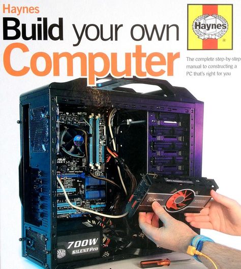 Haynes Build Your Own Computer Alter Computer, Build Your Own Computer, Gaming Computer Setup, Laptop Service, Computer Maintenance, Computer Learning, Computer Projects, Desk Diy, Computer Build