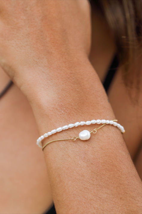 Pearl Bracelet Stack, everyday Bracelet Stack, Bracelet Stack Inspo, jewelry lover Pearl Bracelet Stack, Stack Bracelet, Bracelet Stacking, Everyday Bracelet, Layered Look, Jewelry Lover, Bracelet Stack, Pearl Bracelet, Bracelet