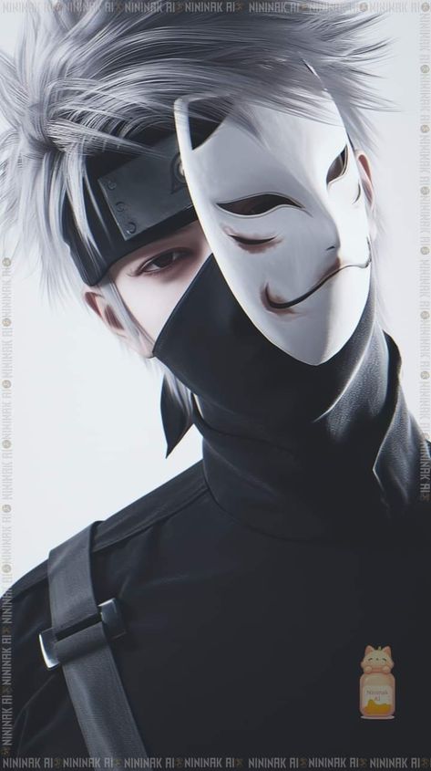 Kakashi Realistic Art, Kakashi Hatake Wallpapers, Hatake Kakashi, Kakashi Hatake Fanart, Kakashi Cosplay, Kakashi Hatake Face, Kakashi And Obito, Anime Picture Hd, Naruto Boys