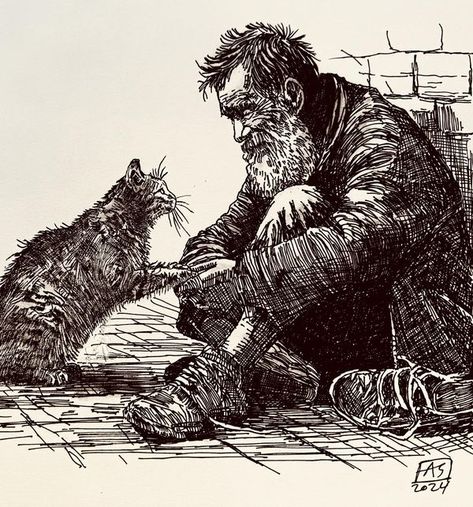 Traditional Pen and Ink Illustrators | Homeless friend  | Facebook Homeless Illustration, Homeless Drawing, Homelessness Art, Homeless Art, Ink Pen, Line Drawing, Pen And Ink, Pen, History