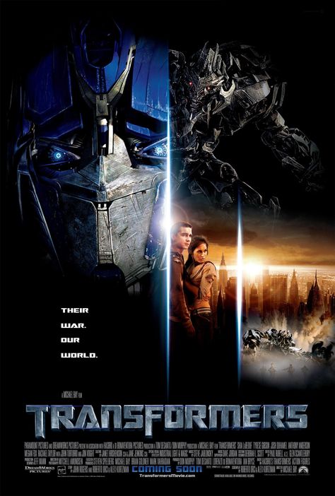 Transformers Transformers 2007, Transformers Poster, Michael Bay, Movies Worth Watching, Transformers Optimus, Transformers Movie, Transformers Optimus Prime, Pacific Rim, Movie Collection