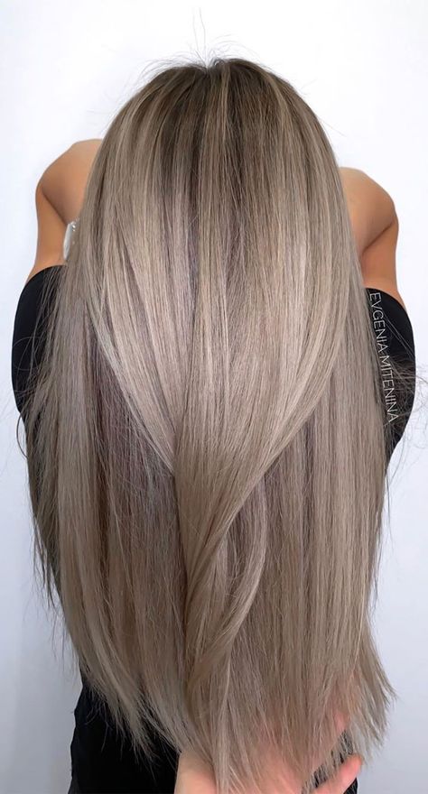 Hair Wishlist, Dark Ash Blonde Hair, Ash Blond, Ash Blonde Hair Colour, Ash Hair Color, Gorgeous Hair Color, Ash Blonde Hair, Dark Blonde Hair, Brown Hair Balayage