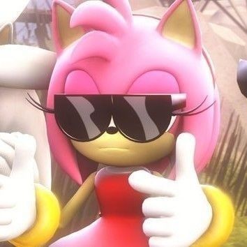 Amy Rose Profile Picture, Amy Rose Aesthetic, Amy Rose Pfp, Shadow And Amy, Swag Pics, Amy The Hedgehog, Hedgehog Movie, Nintendo Sega, Sonic And Amy