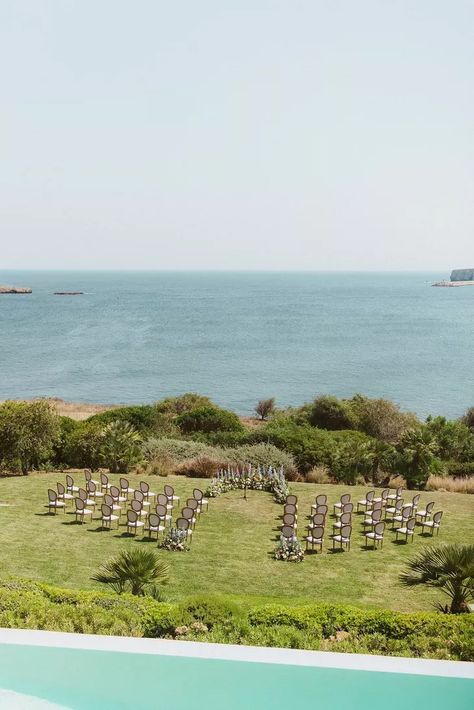 Oceanside Wedding Ceremony, Wedding Portugal, Vineyard Wedding Portugal, Algarve Wedding, Small Wedding Portugal, Elopement In Portugal, Pine Cliffs Portugal Wedding, Algarve Wedding Venues, Waterfront Wedding Ceremony