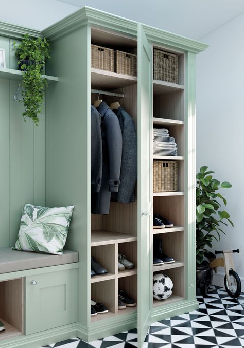 Boot Room Storage, Conservatory Interiors, Hallway Seating, Digital Brochure, House Front Porch, Tiled Hallway, New Staircase, Free Brochure, Kitchen Redesign