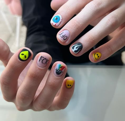 Nails For Boys, Boys Nail Art, Boy Nail Designs, Nail Boy, Boy Nail Art, Nails Hombre, Nails Hombres, Masc Nails, Nail Art For Men