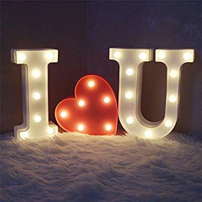 Romantic Room Ideas, Led Heart, Loving You Letters, I Love You Lettering, Sign For Wedding, Vintage Marquee, I Love You Too, Romantic Room, Light Up Letters