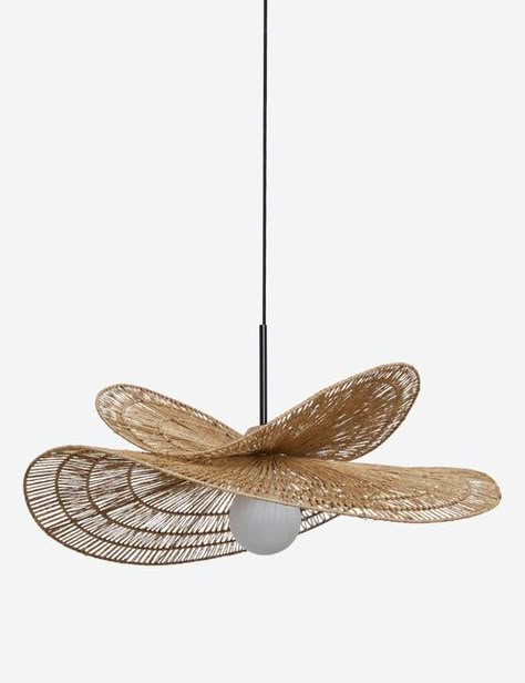 Shop Ceiling Lights, Chandeliers + Pendant Lights Spanish Homes, Jute Shades, Burled Wood Furniture, Terrace Park, Designer Lighting, Mantel Mirrors, 2022 Design, Rattan Pendant, Bright Living Room