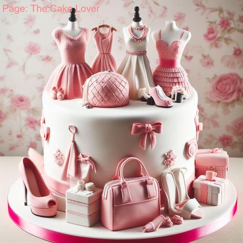 16th Birthday Cake For Girls, Fashionista Cake, Cake Castle, 2024 Bujo, Elegant Cake Design, Doll Birthday Cake, Cake Form, Fashion Cake, Beautiful Cake Designs