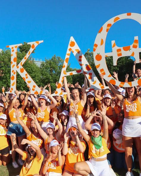 Orange Crush Bid Day Orange Bid Day Theme, Bid Day Themes, Kappa Alpha Theta, Orange You Glad, Orange Crush, Bid Day, Orange, Quick Saves