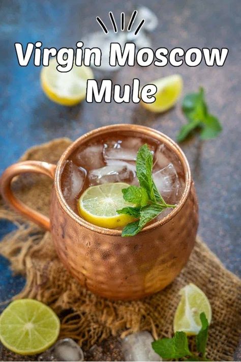 Virgin Moscow Mule, Guava Margarita, Nonalcoholic Drink, Cranberry Moscow Mule, Mule Drink, Mango Martini, Lemon Juice Uses, Mango Mojito, Virgin Mojito