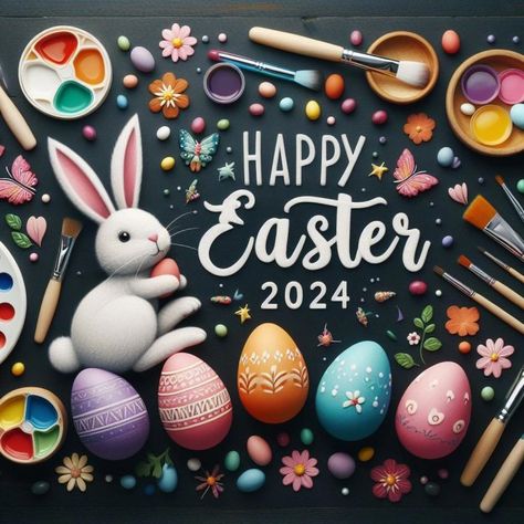 Happy Easter 2024 Happy Easter 2024, Happy Easter Gif, Happy Easter Sunday, Eggs In A Basket, Easter 2024, Easter Messages, Easter Images, Gif Images, Joyous Celebration