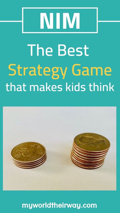 Would you want your kids to think critically and focus on their strategies for problem solving and much more while having fun ? Then, give the game of Nim a try.Nim is an ancient game of mathematical strategy game that is super easy to play. But at the same time, it can make your kid figure out different strategies to win the game. A super addictive game that your kids will love to play again and again. Can You Make It Math Game, Ancient Games, Strategy Games For Kids, Maths Problem Solving Activities, Cubes Problem Solving Strategy, Cool Math Games Nostalgia, Mathematics Games, Maths Games, Free Activities For Kids