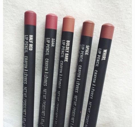 ❥kaylakxm Lipstick Lighter, Best Lip Liners, Mac Lip Liner, Mac Lip Pencil, Green Liquid, Frosted Lipstick, Mac Lipsticks, Slay Queen, Nails Fake