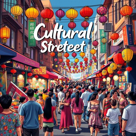 Cultural Street Festival  #CulturalFestival #StreetCelebration #CommunitySpirit #art #poster College Cultural Fest Posters, Cultural Festival Poster, College Fest, Fest Poster, Street Festival, Cultural Festival, Photos For Profile Picture, Festival Poster, Good Vocabulary Words