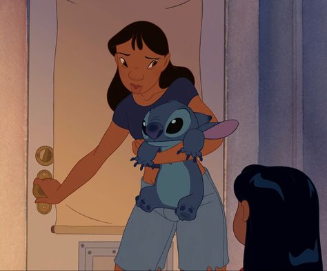 Lelo And Stich, Lilo And Nani, Nostalgia Art, Disney Collage, Walt Disney Animation, Art Story, Classic Disney, Stitch Disney, Disney Pictures