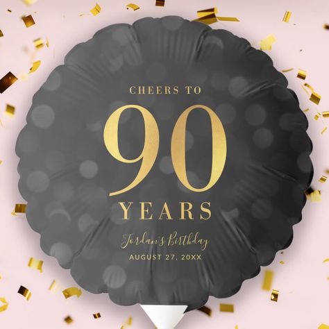 21 Years Birthday, Classy Birthday Party, 50 Years Birthday, 57th Birthday, Photo Balloons, Birthday Cheers, Bokeh Lights, Custom Balloons, 90th Birthday