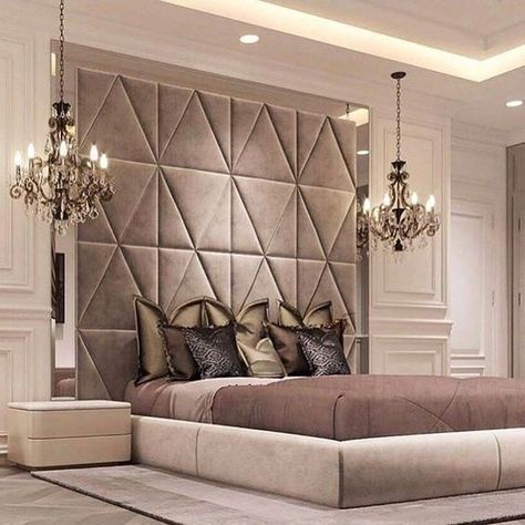 Amazing Bedroom Designs, Elegant Interior Design, Modern Luxury Bedroom, Luxury Bedroom Design, Luxury Bedroom Master, Bedroom Bed Design, Modern Bedroom Design, Master Bedrooms Decor, Awesome Bedrooms