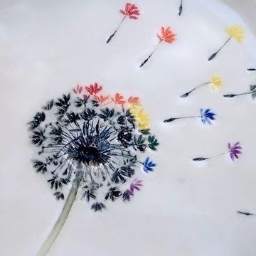 Love in Pottery on Instagram: "satisfying ceramic making process of dandelion jewelry dish by @vuvu_ceramics ! 🙈😘💚 FOLLOW👉 @loveinpottery for more pottery contents ☕️ ! Credit 📷💚 @vuvu_ceramics visit their page and support 💕 Follow us on @musthomeguide (Interior Lovers) @mustvisitguide (Travel Lovers) & @dailyartlist (Art Lovers) ! #ceramicart #ceramicartist #ceramica #sculpture #art #handmade #pottery #potterylove #ceramicstudio #clay #homedecor #craft #ceramique #contemporaryceramics #porcelain #wheelthrown #ceramicsculpture #artist #stoneware #tableware #ceramics #pottersofinstagram #design #glaze #ceramic #handmadeceramics" Dandelion Pottery, Dandelion Jewelry, Decorated Pottery, Ceramic Making, Pottery Design, Color Me Mine, Ceramic Studio, Pottery Designs, Contemporary Ceramics