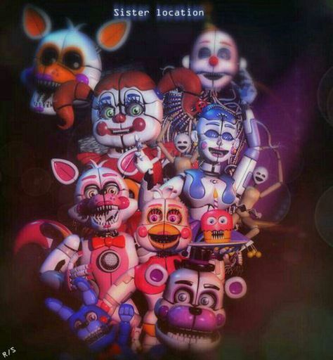 Fnaf Vr Help Wanted, Funtime Freddy, Fnaf Sl, Funtime Foxy, Circus Baby, Help Wanted, Sister Location, Steel Wool, Happy Anniversary