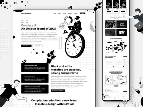 Graphic Design Trends 2023, Modern Web Design Trends, Black And White Graphic Design, White Graphic Design, Design Trends 2023, Design Exploration, Geometric Shapes Design, Emoji Design, Web Platform