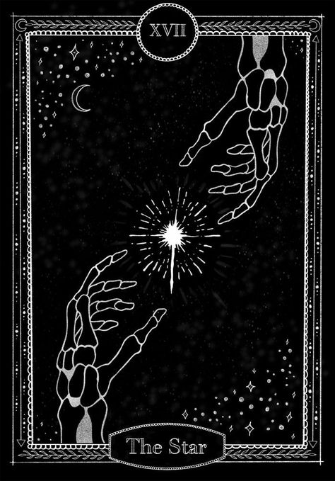 Star Tarot Card, The Star Tarot, Tarot Tattoo, Witchy Wallpaper, Card Tattoo, Tarot Cards Art, Tarot Art, Arte Sketchbook, Cards Art