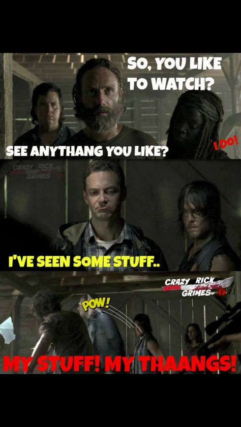 Stuff and things Twd Quotes Daryl Dixon, The Walking Dead Tumblr, Carl Grimes Memes Funny, Daryl Dixon Memes, The Walking Dead Memes, Twd Funny, Walking Dead Zombies, Dead Zombie, Carl Grimes