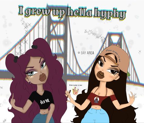 Bay area bratz doll theme art Ig talkhyphytome Hyphy Bay Area Outfits, Bay Area Outfits, Bratz Doll, Bay Area, Art