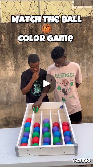 74K views · 1.1K reactions | Tough match the ball color puzzle game 😱 | Tough match the ball color puzzle game 😱 | By STEVO | Facebook Fall Festival Games, Sorting Colors, Festival Games, Gym Games, Money Games, Color Puzzle, Team Games, Amazing Race, Group Games